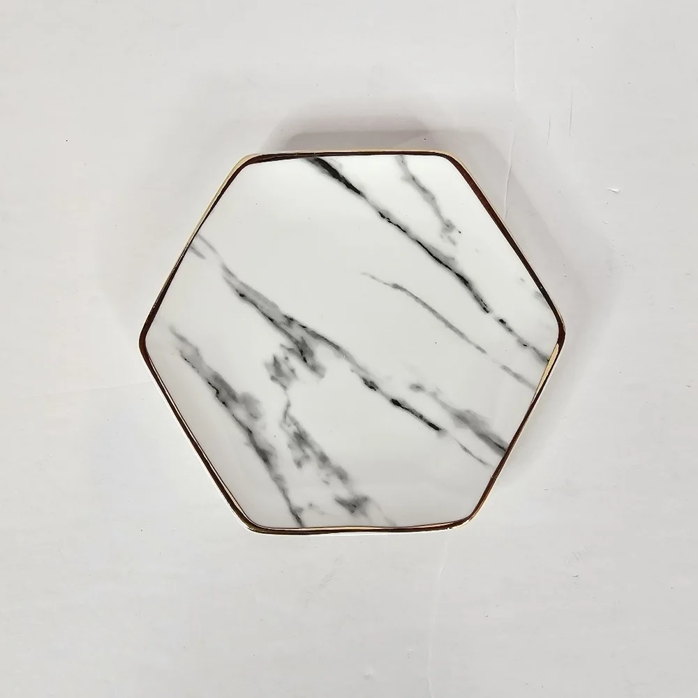 Pier 1 Imports Marble Ring Dish NIB